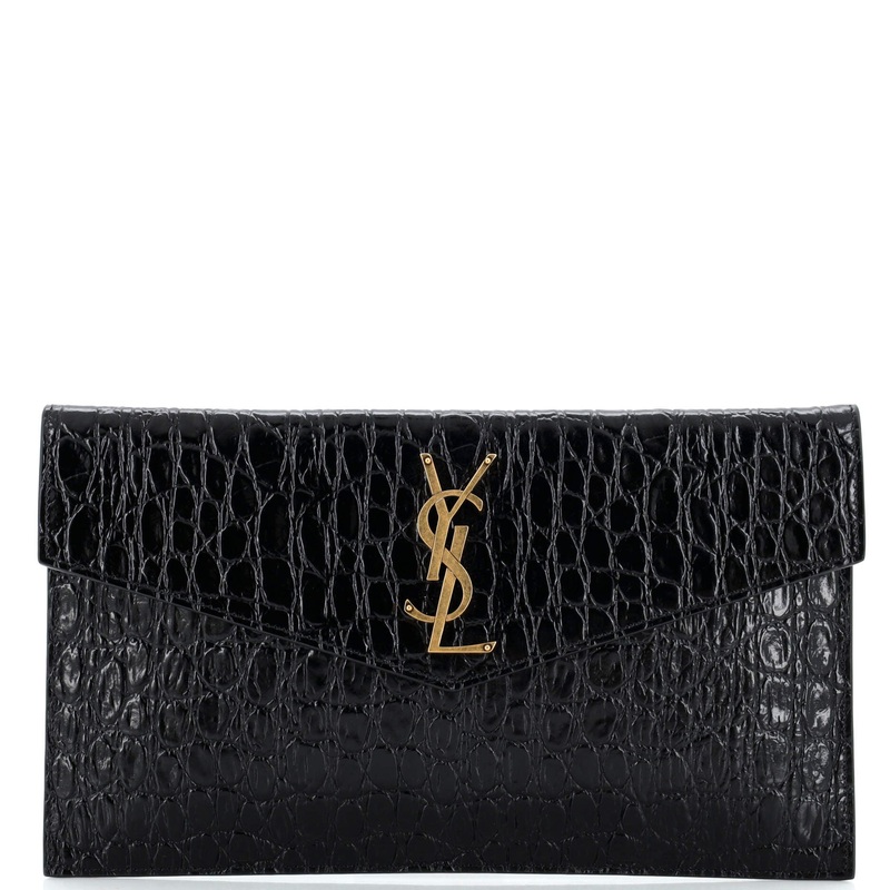 Uptown Pouch Crocodile Embossed Leather S744816876856