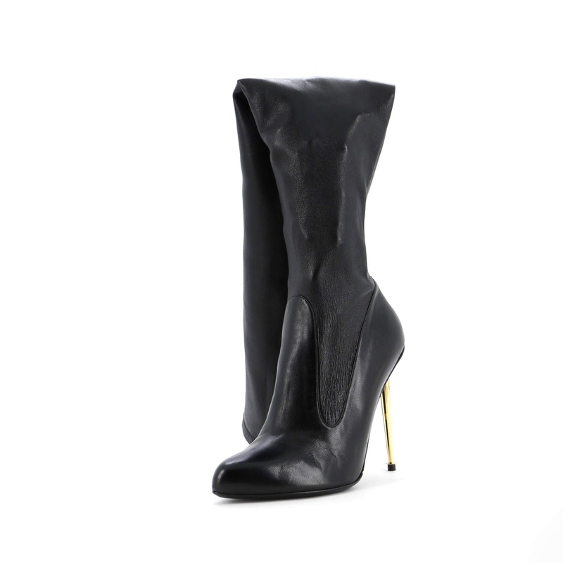 Women's Over the Knee Heeled Boots Leather